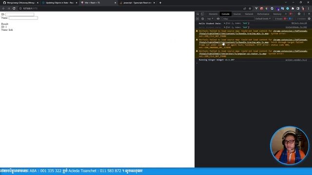 Copying objects with the spread syntax in State - ReactJS(TypeScript) | MengSreang Channel смотреть онлайн