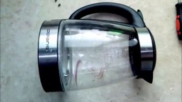 Ремонт электрического чайника Polaris ¦ Замена термопасты