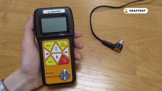 Ультразвуковой толщиномер CRAFTEST MG 100 смотреть онлайн