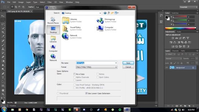 كيفيه تغير مقاسات الصور علي الفوتوشوب لتناسب الصور المصغره || Adobe Photoshop Cs6 смотреть онлайн