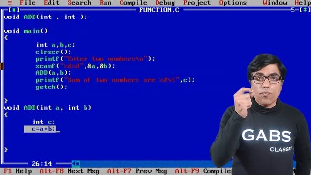 Functions in C Programming | C Full Course in Hindi | Video 27 смотреть онлайн