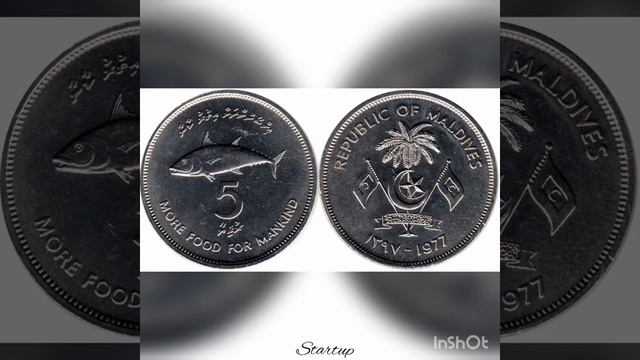 Монеты мира.Монеты Мальдив.Coins of the Maldives.Нумизматика.Нумизмат.Коллекционирование.Startup-154 смотреть онлайн