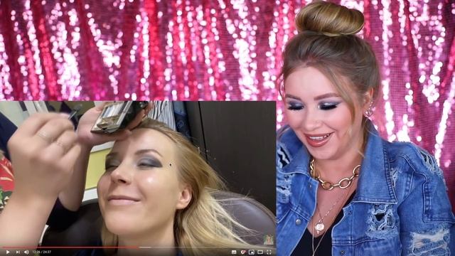 РЕАКЦИЯ НА УЖАСНЫЙ МАКИЯЖ Alena Pogrebnyak RobinaHoodina смотреть онлайн