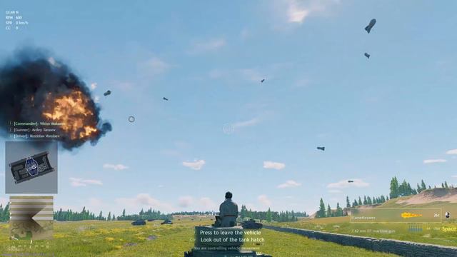 Enlisted | Soviet Tanks Third-person view Test drive | Stalingrad Update смотреть онлайн