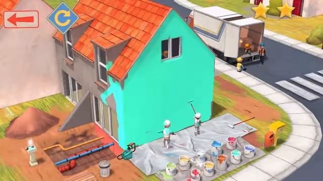 Crazy games for kids Little Builders Kids Games Trucks, Cranes & Digger Fun Construction Game смотреть онлайн