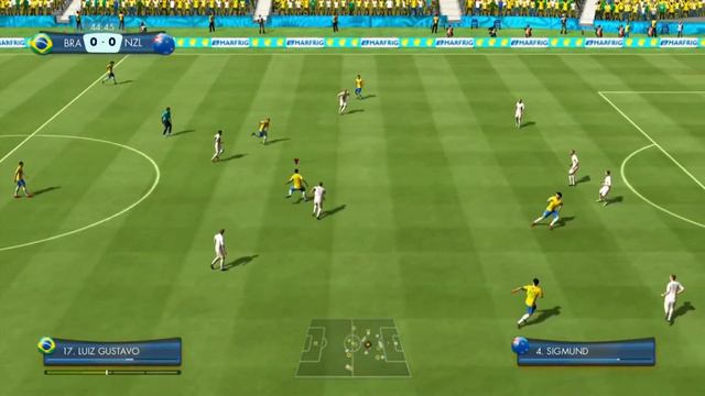 Coupe du monde de la Fifa: Brésil 2014 XBOX 360- Découverte démo смотреть онлайн