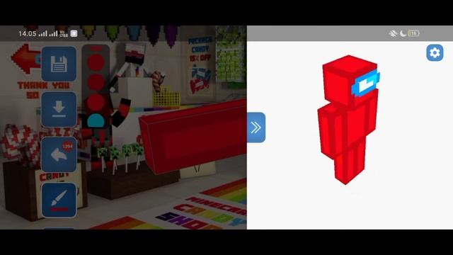 BIKIN SKIN AMONG US DI MINECRAFT.. GAMPANG!! || TIMELAPSE SKIN смотреть онлайн
