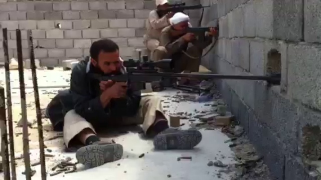 "Крутые" снайперы ливийских повстанцев (Ливия, 2011) смотреть онлайн