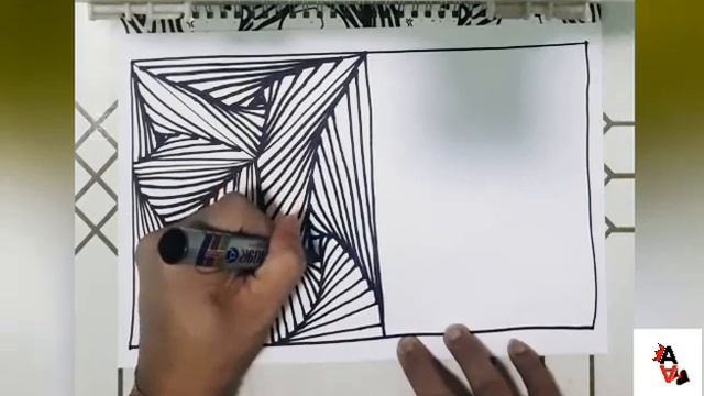 Spiral Drawing/Free style Drawing 3d Illusion смотреть онлайн
