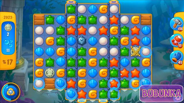 Fishdom level 2921 - 2925 Walkthrough HD смотреть онлайн