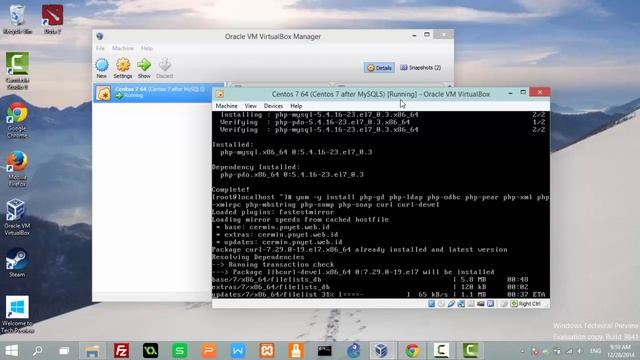 Konfigurasi Lamp Terakhir: PHP 5 agar mendukung MySQL pada CentOS 7 (LAMP) смотреть онлайн