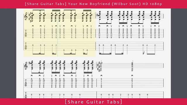 [Share Guitar Tabs] Your New Boyfriend (Wilbur Soot) HD 1080p смотреть онлайн