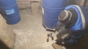 Самая простая печь на опилках!