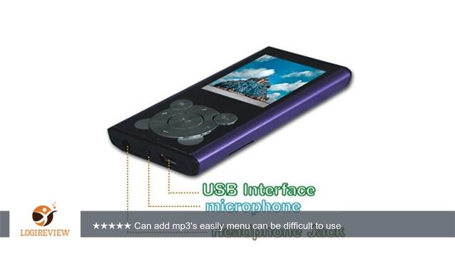 Tomameri 16GB Portable and Compact MP3 Player MP4 Player Video Player with Photo Viewer, Voice смотреть онлайн