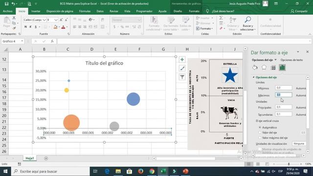 Boston Consulting Group Matrix in Excel смотреть онлайн