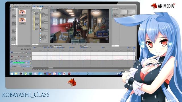 Как озвучивать Аниме в Sony Vegas Pro / Урок от Kobayashi