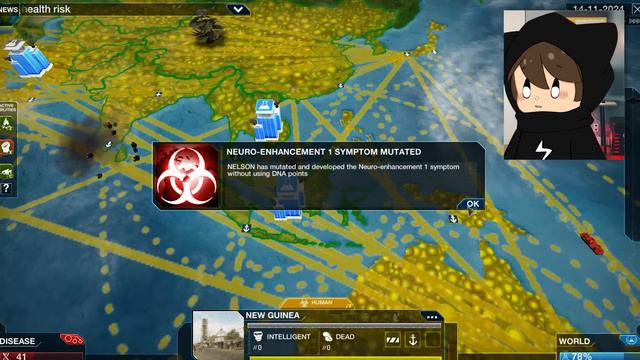 TOLONG NELSON MENJADI VIRUS DUNIA ! - Plague Inc #3 смотреть онлайн
