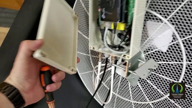 Мощная параболическая антенна Antex Vika 21F и модем 16 категории смотреть онлайн