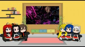 Реакция DxD на Вахафакты ( Аэльдари) Gacha club.