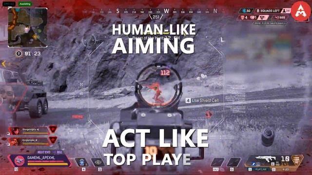 【ApexML】AI Assist for Apex Legends✔️Human-Like AI✔️Undetected✔️Win10/11 смотреть онлайн