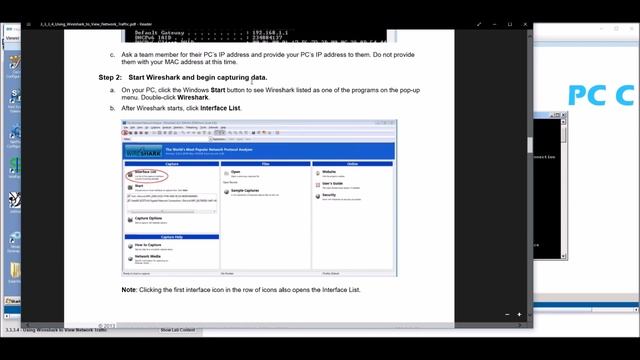3.3.3.4 Using Wireshark to View Network Traffic смотреть онлайн