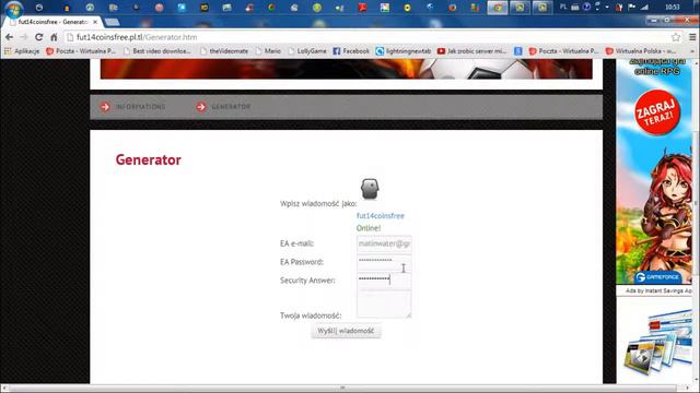 Fifa 14: Ultimate Team- Free Coins Generator смотреть онлайн