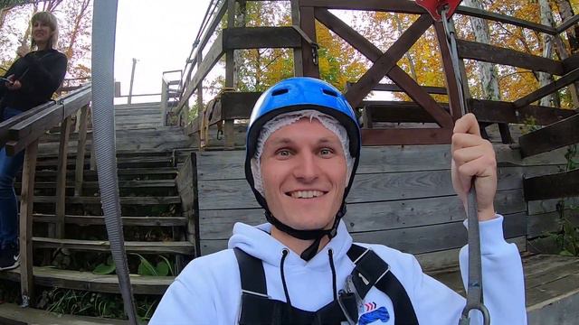 Поездка на каршеринге в горы, едем в Солохаул парк, катаемся на Зиплайне! смотреть онлайн