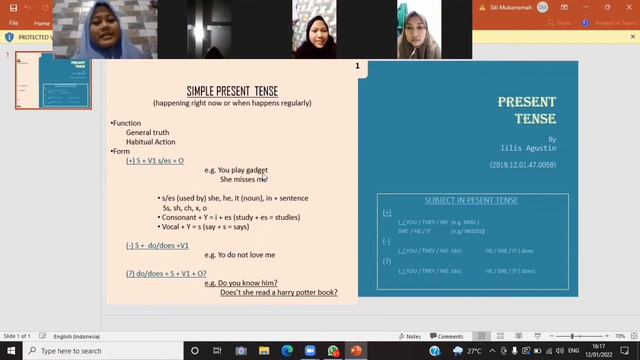 ICT-based ELT Media| Teaching Simple Present Tense With Zoom Meeting. смотреть онлайн
