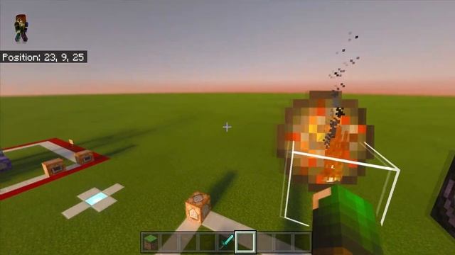 Wie man eine Feuerball gun Bekommt - Secret Item? Minecraft Command block Tutorial смотреть онлайн