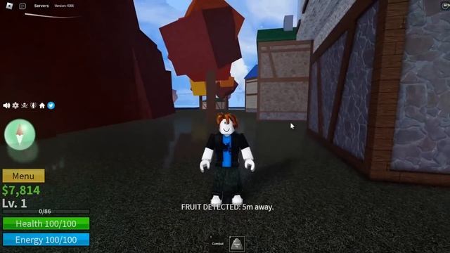 1 Лвл Нуб С Fruit Notifer В Блокс Фрутс Blox Fruits роблокс смотреть онлайн
