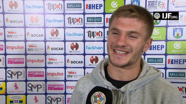 Akil GJAKOVA (KOS) Gold Zagreb Judo GP 18 смотреть онлайн