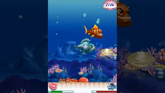 Java-игра Пиранья (8.Сказочные моря) смотреть онлайн