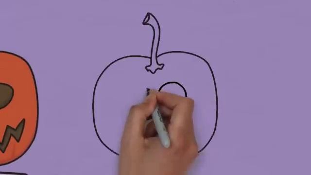 Хелоуин. Как нарисовать картинки смотреть онлайн