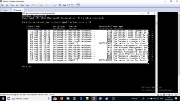 Troubleshooting 500 Internal Server Error on Docker IIS Container