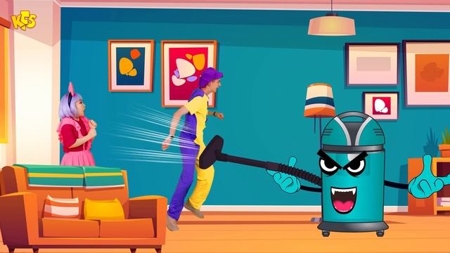 Vacuum Сleaner Song | Kids Funny Songs