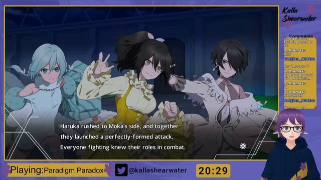[Paradigm Paradox] 1. An Otome Game With Magical Girls? [Kalla Shearwater]