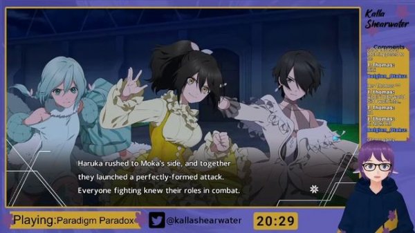 [Paradigm Paradox] 1. An Otome Game with Magical Girls? [Kalla Shearwater]