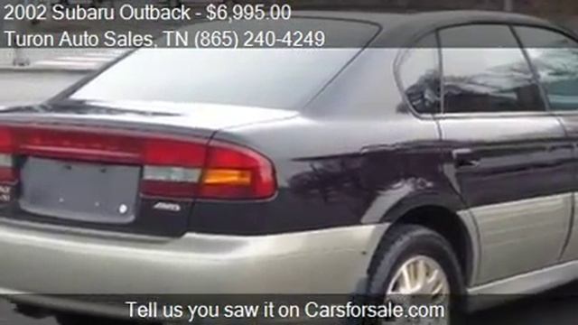 2002 Subaru Outback H6-3.0 AWD 4dr Sedan for sale in Knoxvil смотреть онлайн