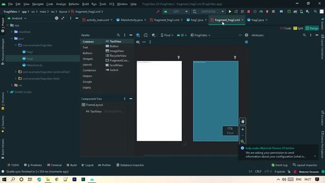 Fragments in Android App | Android Development tutorial in Hindi #10 смотреть онлайн
