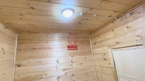 Обзор каркасной бани 4*2,5