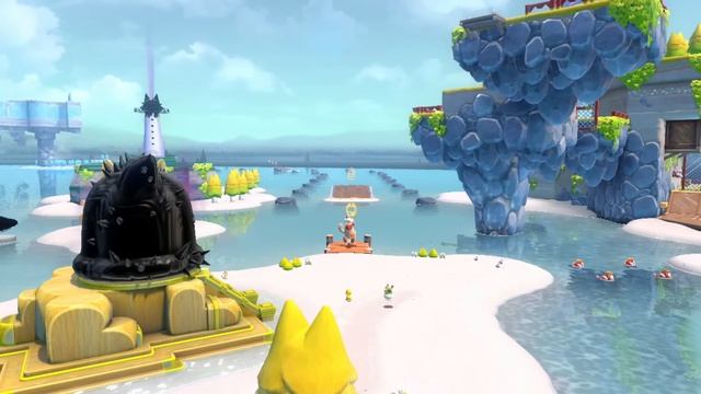 Bowser's Fury - Gameplay Walkthrough Part 1 - Scamper Shores and Fort Flaptrap! (Nintendo Switch) смотреть онлайн