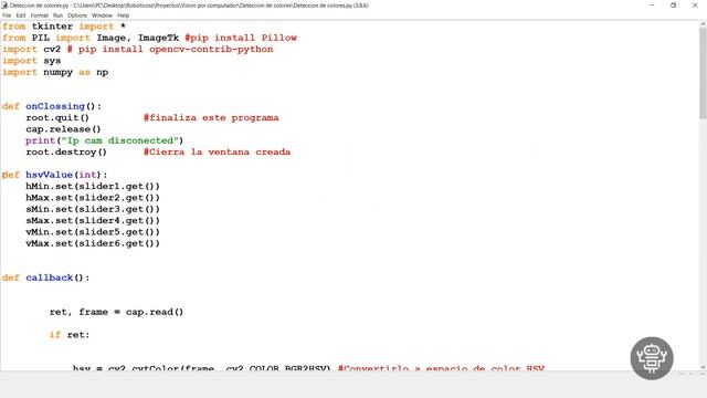 Detección de Colores (Cualquier color) con OpenCV y Python смотреть онлайн