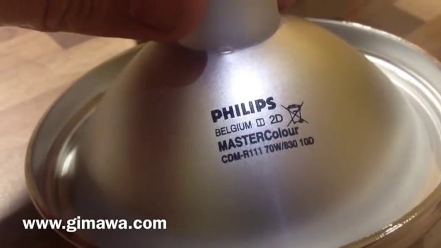 Lampada Philips Cdm-r 111 70W 10 Graus 830 MasterColour смотреть онлайн