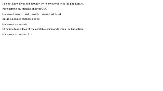 Magento: magento: command not found on Magento2 Already Installed through wizard (5 Solutions!!) смотреть онлайн