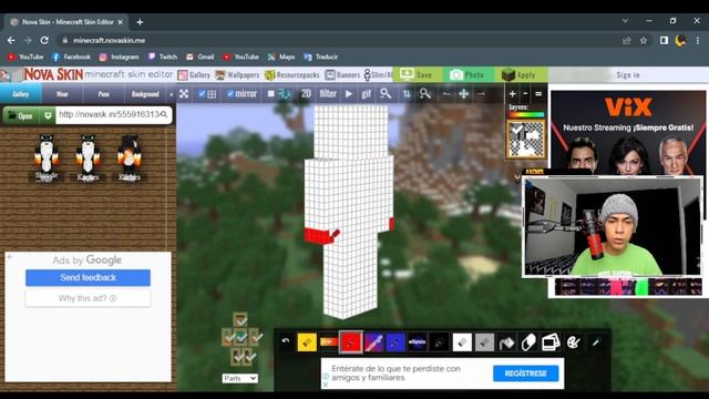 ¿Cómo CREAR una SKIN de MINECRAFT? 2022 ✅ смотреть онлайн