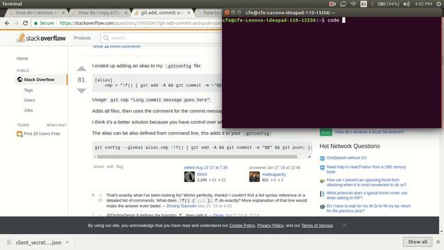 How to git add, commit, and push in single command смотреть онлайн
