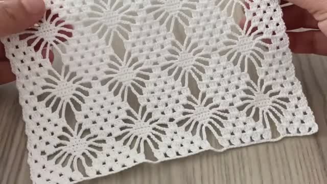 🧶 Ажурный Узор “Паучки” Крючком: Для Платьев, Шалей и не Только! 🌟 смотреть онлайн