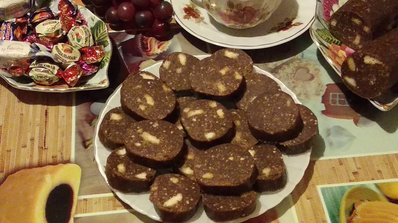 Не знаете, чем занять детей ? Сделайте вместе...СЛАДКУЮ КОЛБАСКУ!!! смотреть онлайн