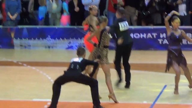 26.01.2023.г. Скребов Даниэль & Балабанова Дарья, Первенства-СФТС, Латина до B класса, 1/8 финала. смотреть онлайн