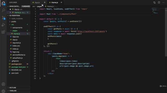 2. Set up React Router Dom to create Pages смотреть онлайн